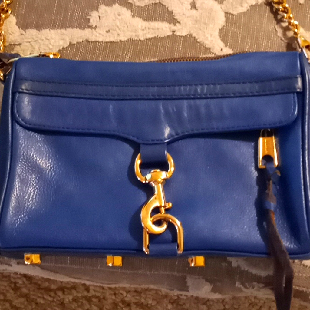 Rebecca Minkoff Blue Leather Crossbody